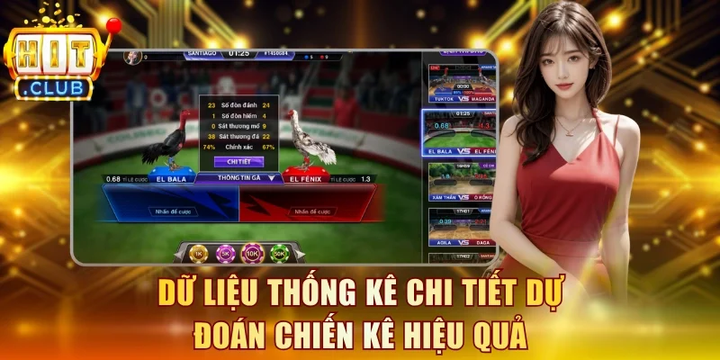 Dữ liệu thống kê chi tiết dự đoán chiến kê hiệu quả