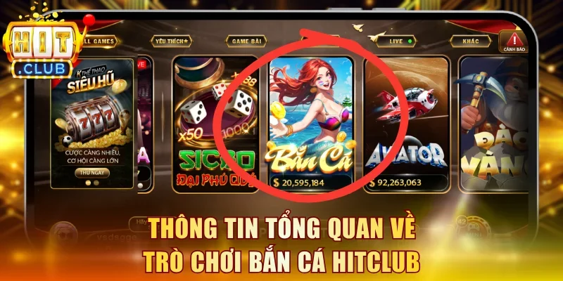 Thông tin tổng quan về trò chơi Bắn Cá HitClub